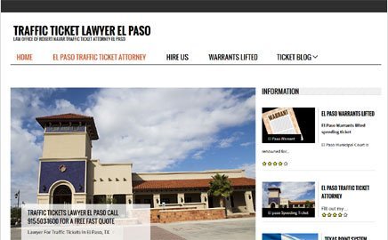 El Paso Traffic Ticket Firm, Robert Navar